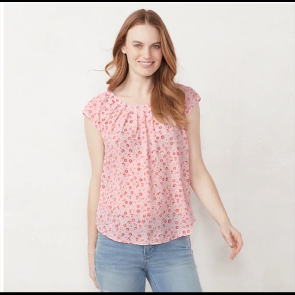 Lauren Conrad blouse size large